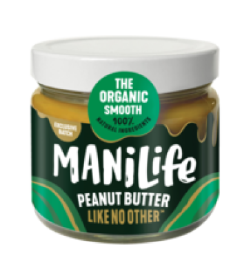 Erdnussbutter Smooth, vegan, 275 gr Glas, ManiLife