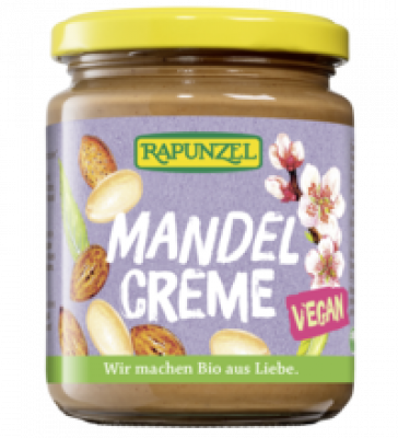 Mandel-Creme, 250 gr Glas, Rapunzel