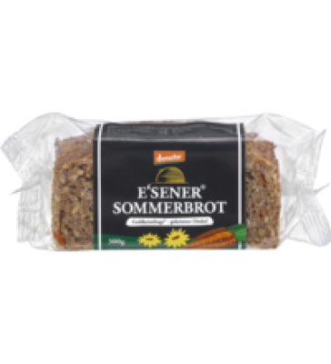 E'sener Sommerbrot mit Karotte, vegan, 300 gr Packung, Härdtner