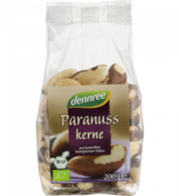 Paranusskerne, vegan, 200 gr Packung, dennree