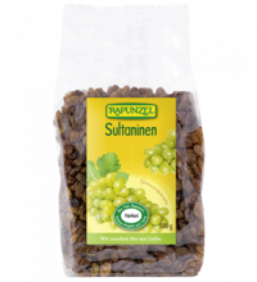 Sultaninen Projekt, 500 gr Packung, Rapunzel