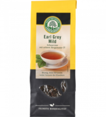 Earl Grey Mild Schwarztee, 100 gr Packung, Lebensbaum