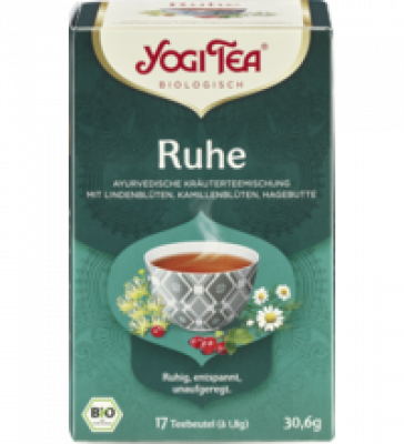 „Ruhe” Kräuterteemischung, vegan, 17 Btl Packung, Yogi Tea