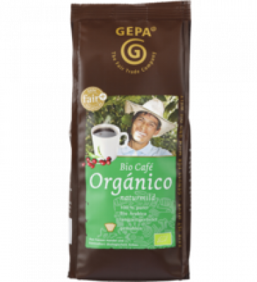 Café Orgánico, gemahlen, vegan, 250 gr Packung, Gepa