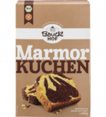Marmorkuchen glutenfrei, 415 gr Packung, Bauck Hof