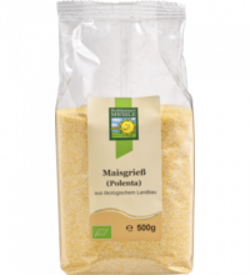 Maisgrieß (Polenta), 500 gr Packung, Bohlsener Mühle