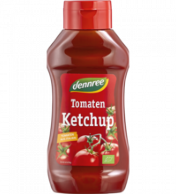 Tomatenketchup, vegan, 500 ml PET-Flasche, dennree