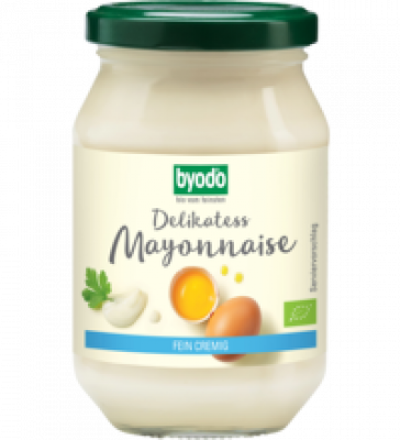 Delikatess Mayonnaise, 250 ml Glas, byodo