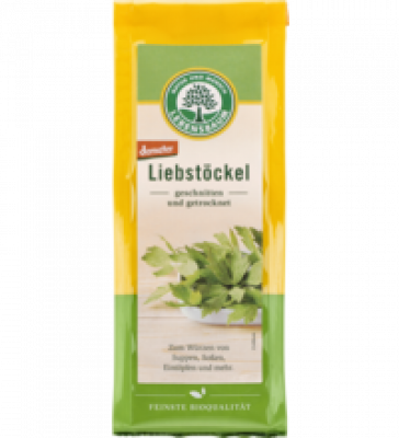 Liebstöckel, geschnitten, getrocknet, vegan, 15 gr Packung, Lebensbaum