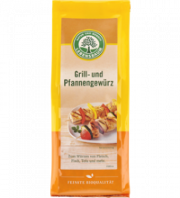 Grill- und Pfannengewürz, vegan, 50 gr Packung, Lebensbaum