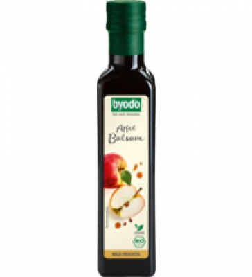 Apfel Balsam-Essig, vegan, 250 ml Flasche, byodo