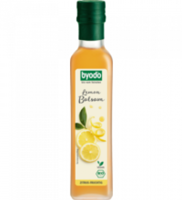 Lemon Balsam-Essig, vegan, 250 ml Flasche, byodo