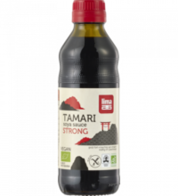 Sojasauce Tamari Strong, vegan, 250 ml Flasche, Lima