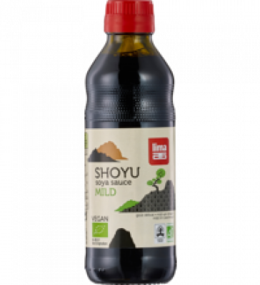 Sojasauce Shoyu Mild, vegan, 250 ml Flasche, Lima