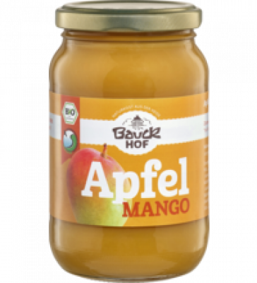 Apfel-Mangomark, vegan, 360 gr Glas, Bauckhof