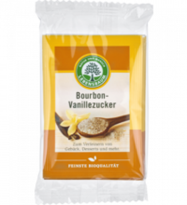 Bourbon-Vanillezucker, 32 gr Packung (4x8 gr), Lebensbaum