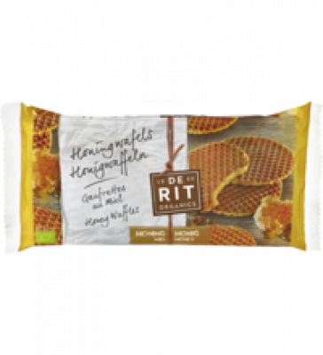 Honigwaffeln, 175 gr Packung (6 Stück), De Rit