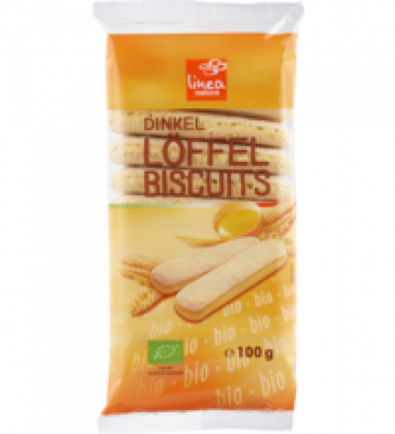 Dinkel Löffelbiscuits, 100 gr Packung, linea natura