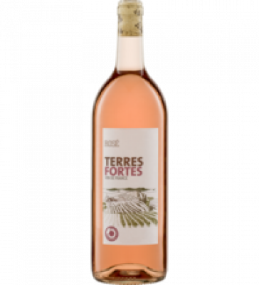 Wein „Terres Fortes”, rosé, 2023., 1 ltr Flasche