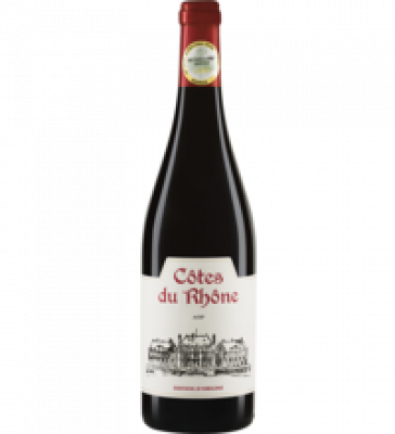 Wein „Côtes du Rhône”, rot, 0,75 ltr Flasche