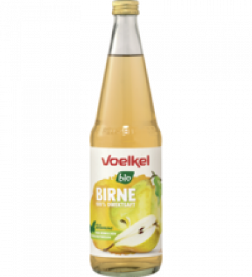 Birnensaft, vegan, 0,7 ltr Flasche, Voelkel