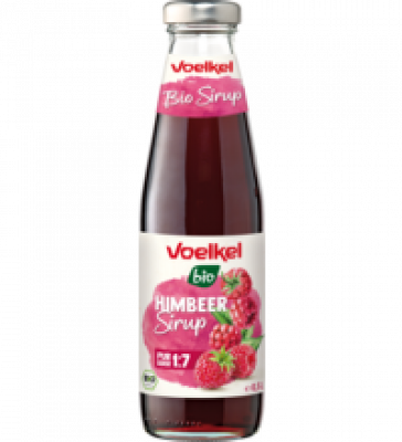 Himbeer Sirup, vegan, 0,5 ltr Flasche, Voelkel