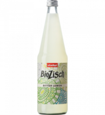 BioZisch Bitter Lemon, vegan, 0,7 ltr Flasche, Voelkel