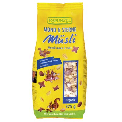 Mond & Sterne Müsli, 375 gr Packung, Rapunzel