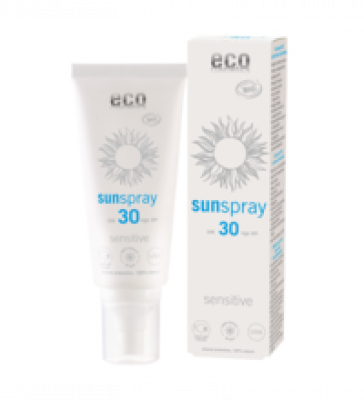 Sonnenspray sensitiv LSF 30, vegan, 100 ml Tube, eco cosmetics