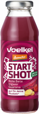 Start-Shot (aus Rote Bete, Ingwer und Guarana), 0,28 ltr Flasche, Voelkel