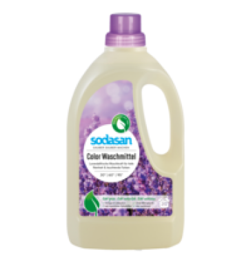 Color-Waschmittel Lavendel, vegan, 1,5 ltr Flasche, Sodasan