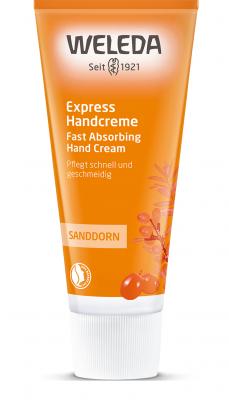 Sanddorn Express Handcreme, 50 ml Tube, Weleda