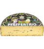 Pfeffertrio, deutscher Schnittkäse, laktosefrei, mind. 50% Fett i. Tr., (26,00/kg)