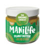 Erdnussbutter Crunchy, vegan, 275 gr Glas, ManiLife