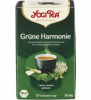 „Grüne Harmonie” Grünteemischung, vegan, 17 Btl Packung, Yogi Tea