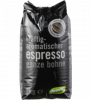 Espresso, ganze Bohne, vegan, 1 kg Packung, dennree