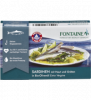 Sardinen, mit Haut und Gräten, in Bio-Olivenöl, 120 gr Dose, Fontaine